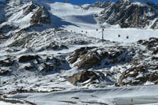 Lodowiec Pitztal - październik 2021